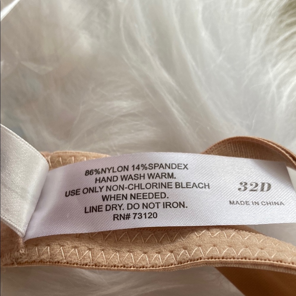 NWT Frederick's of Hollywood Krystal micro push up bra size 32D color late - Picture 9 of 9